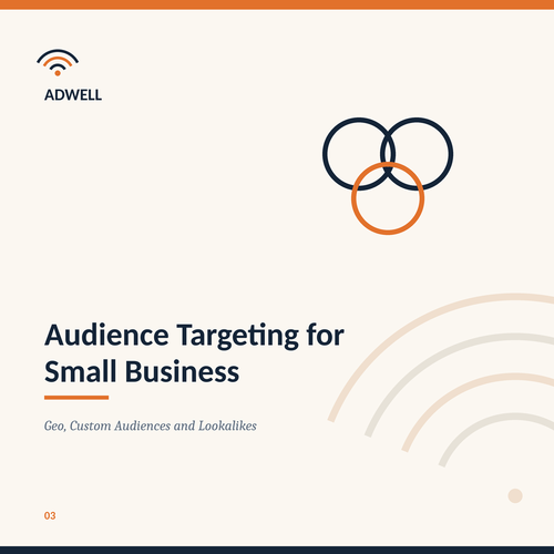 Audience Targeting for Small Business — Adwell digital guide cover